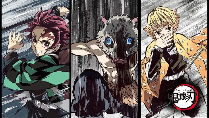 Zenitsu vs Demon spider  Anime backgrounds wallpapers, Anime background,  Slayer anime